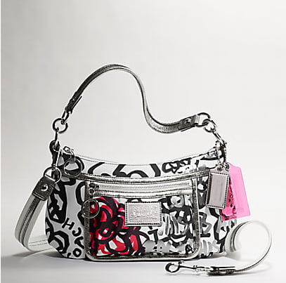 Our Coach of the day: New Coach Poppy Floral Graffiti Groovy Bag